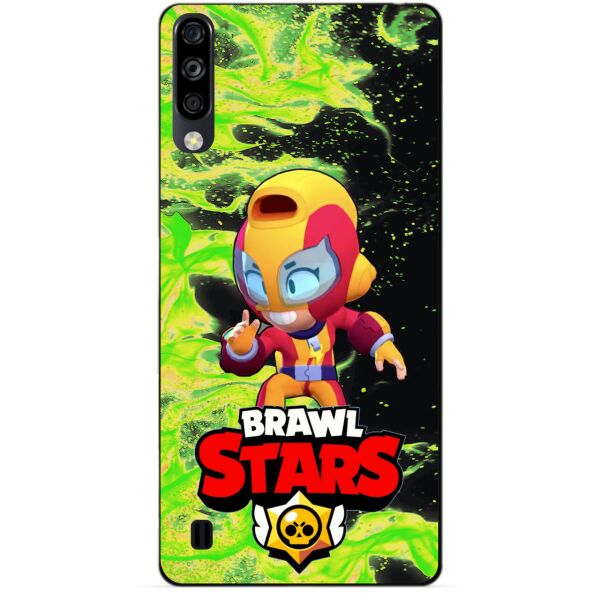 

Силиконовый чехол бампер Candy для ZTE Blade A7 2020 с Героем Brawl Stars Макс