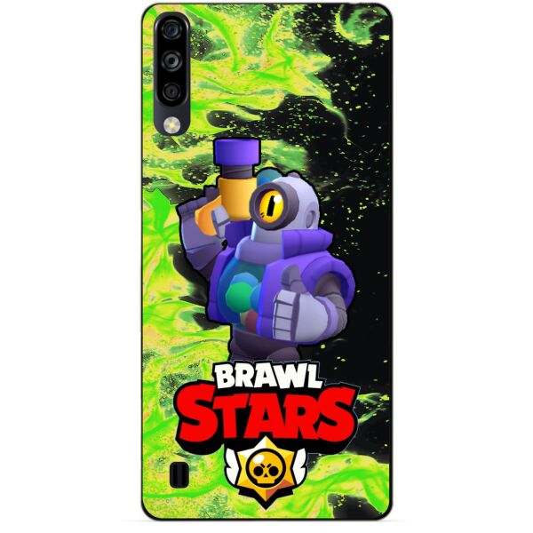 

Силиконовый чехол бампер Candy для ZTE Blade A7 2020 с Героем Brawl Stars Рико