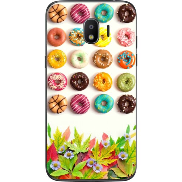 

Силиконовый бампер Candy для Samsung J4 Galaxy J400 с рисунком Донатсы