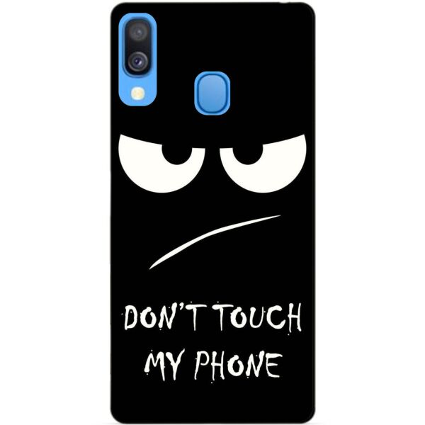 

Силиконовый чехол Candy для Samsung A40 2019 Galaxy A405f с рисунком Dont Touch