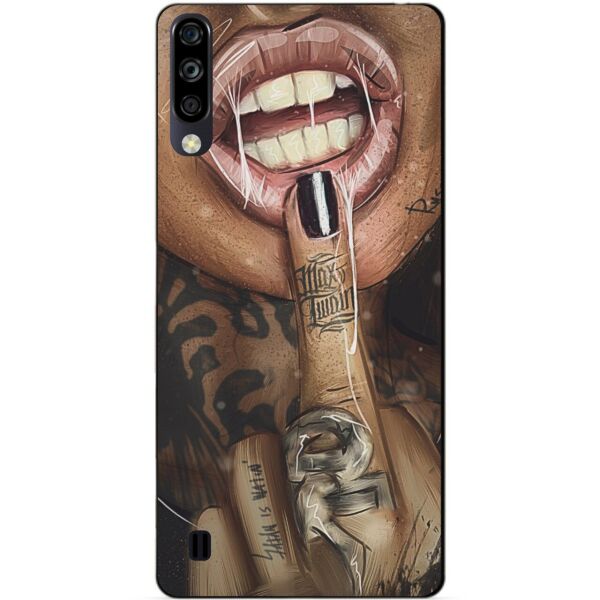 

Силиконовый чехол бампер Candy для ZTE Blade A7 2020 с рисунком Swag