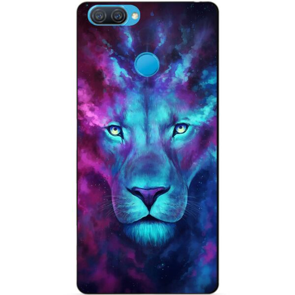 

Силиконовый бампер чехол Candy для Oppo A12 с рисунком Космический лев