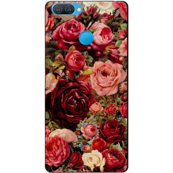 

Силиконовый бампер чехол Candy для Oppo A12 с рисунком Красные розы
