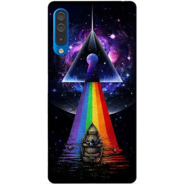 

Бампер силиконовый чехол Candy для Samsung A30s 2019 Galaxy A307f с рисунком Лодка