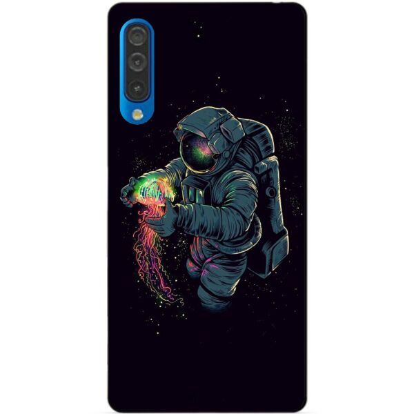

Бампер силиконовый чехол Candy для Samsung A30s 2019 Galaxy A307f с рисунком Медуза
