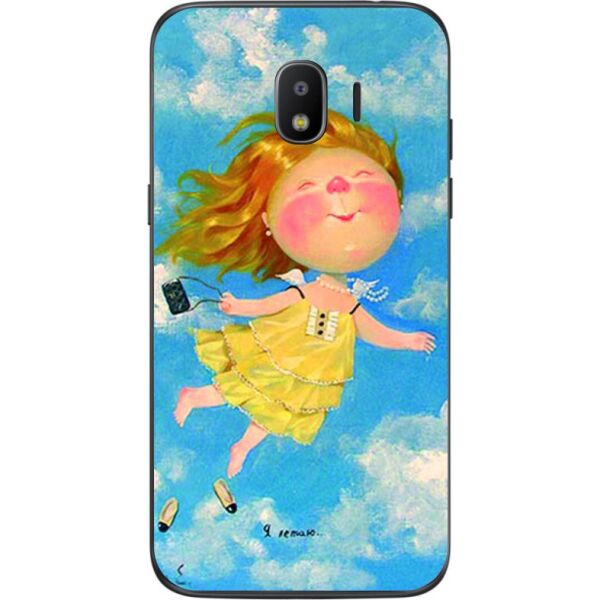 

Силиконовый бампер Candy для Samsung J4 Galaxy J400 с рисунком Я летаю