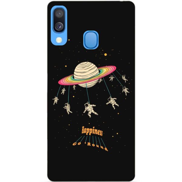 

Силиконовый чехол Candy для Samsung A40 2019 Galaxy A405f с рисунком Карусель