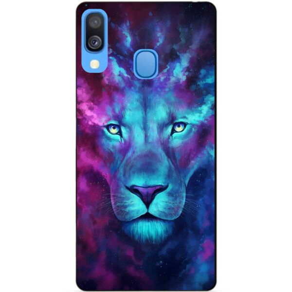 

Силиконовый чехол Candy для Samsung A40 2019 Galaxy A405f с рисунком Космический лев