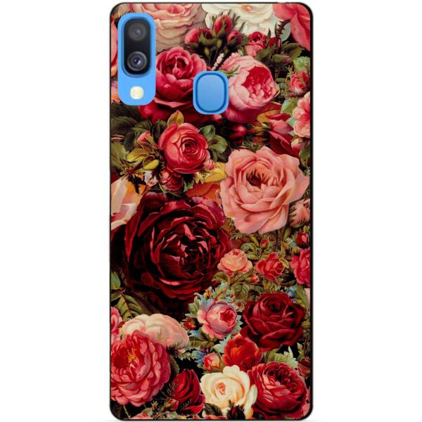 

Силиконовый чехол Candy для Samsung A40 2019 Galaxy A405f с рисунком Красные розы