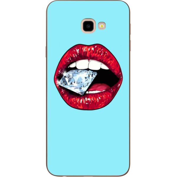 

Силиконовый бампер Candy для Samsung J4 Plus Galaxy J415 с рисунком Алмаз