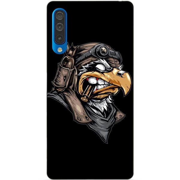 

Бампер силиконовый чехол Candy для Samsung A30s 2019 Galaxy A307f с рисунком Орел