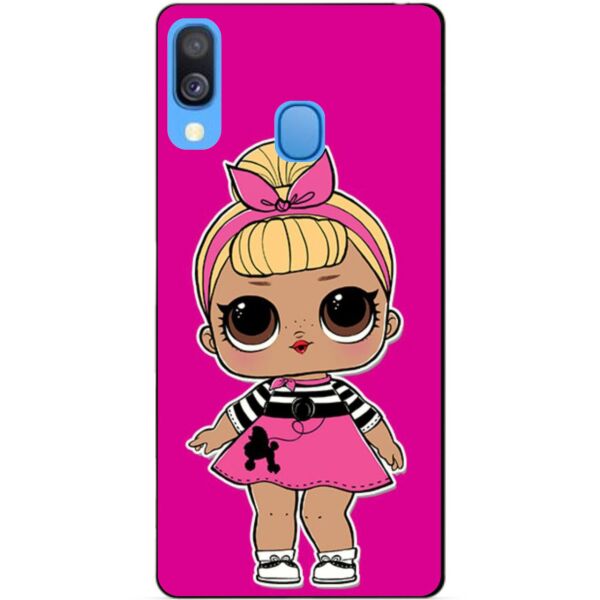 

Силиконовый чехол Candy для Samsung A40 2019 Galaxy A405f с рисунком Кукла Лол