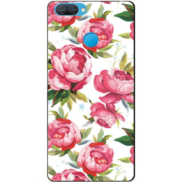 

Силиконовый бампер чехол Candy для Oppo A12 с рисунком Пионы