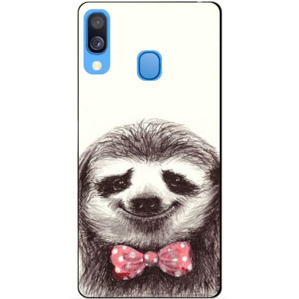 

Силиконовый чехол Candy для Samsung A40 2019 Galaxy A405f с рисунком Ленивец