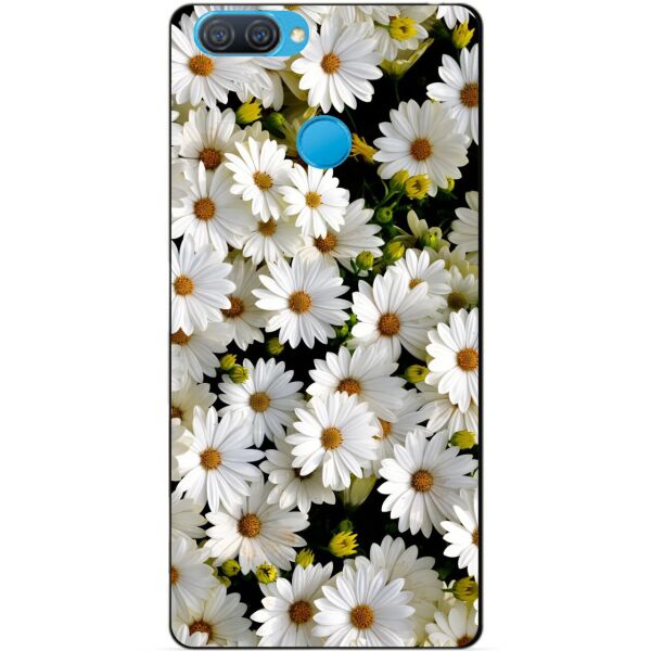 

Силиконовый бампер чехол Candy для Oppo A12 с рисунком Ромашки