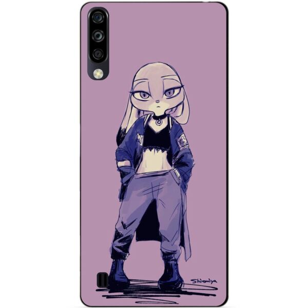 

Силиконовый чехол бампер Candy для ZTE Blade A7 2020 с рисунком Джуди