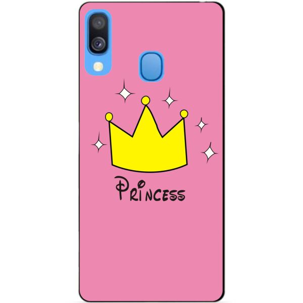 

Бампер силиконовый чехол Candy для Samsung A40 2019 Galaxy A405f с рисунком Princess