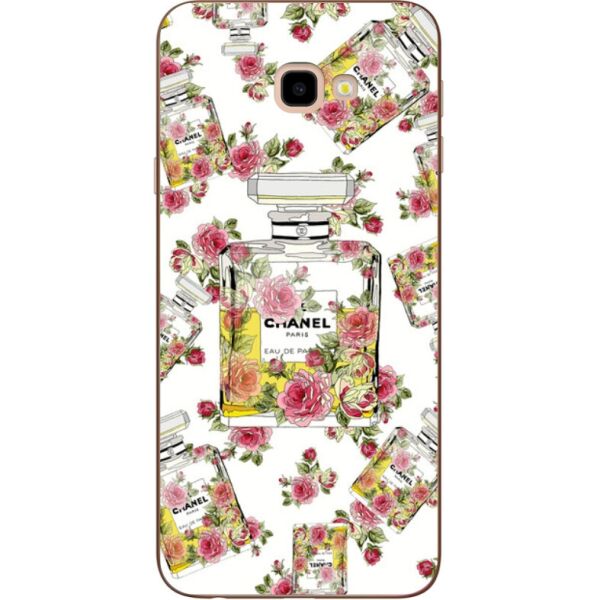 

Силиконовый бампер Candy для Samsung J4 Plus Galaxy J415 с рисунком Шанель