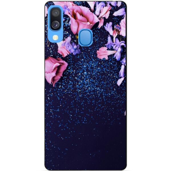 

Силиконовый чехол Candy для Samsung A40 2019 Galaxy A405f с рисунком Розочки