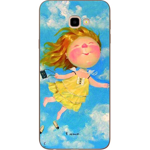 

Силиконовый бампер Candy для Samsung J4 Plus Galaxy J415 с рисунком Я летаю