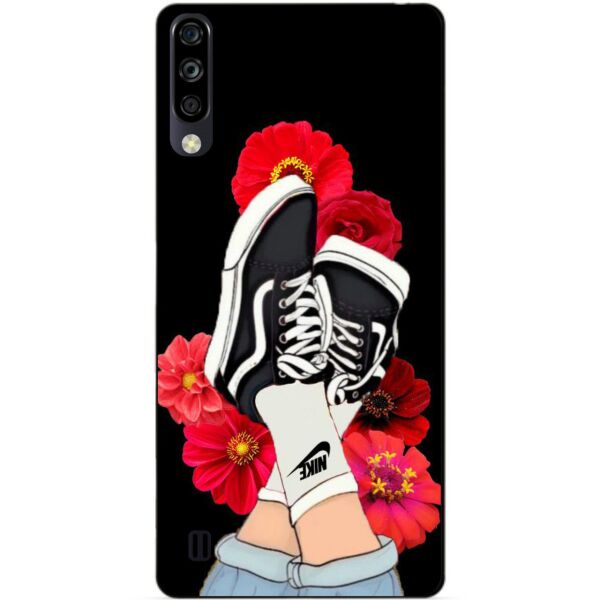 

Силиконовый чехол бампер Candy для ZTE Blade A7 2020 с рисунком Кеды