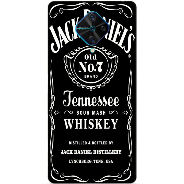 

Силиконовый бампер чехол Candy для Vivo V17 с рисунком Jack Daniels