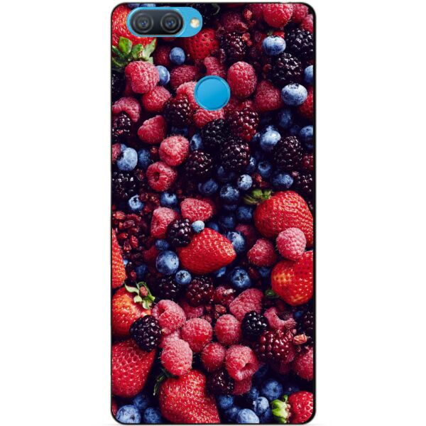 

Силиконовый бампер чехол Candy для Oppo A12 с рисунком Ягоды