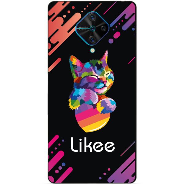 

Силиконовый бампер чехол Candy для Vivo V17 с рисунком Likee