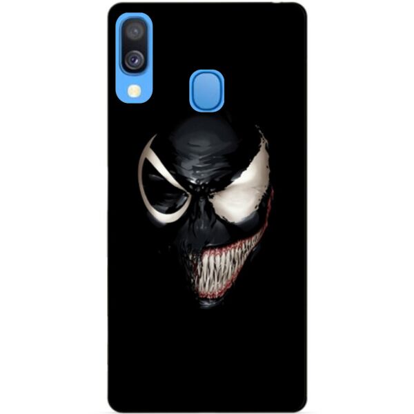 

Бампер силиконовый чехол Candy для Samsung A40 2019 Galaxy A405f с рисунком Веном