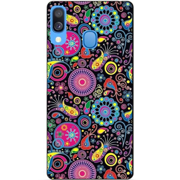 

Бампер силиконовый чехол Candy для Samsung A40 2019 Galaxy A405f с рисунком Восточные узоры