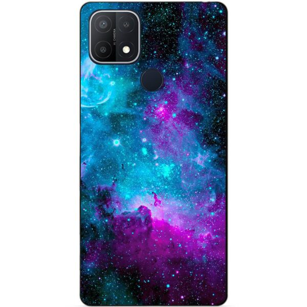 

Силиконовый бампер чехол Candy для Oppo A15 A15s с рисунком Галактика