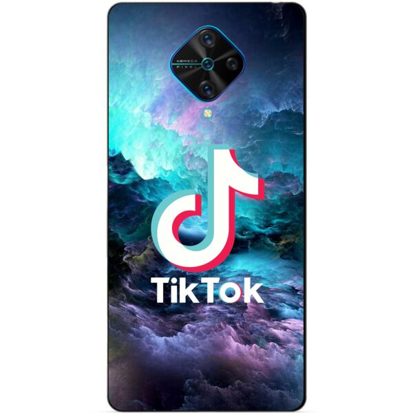 

Силиконовый бампер чехол Candy для Vivo V17 с рисунком Tik Tok