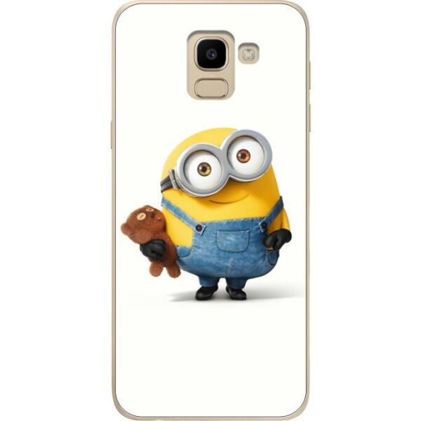 

Силиконовый бампер Candy для Samsung J6 2018 Galaxy J600 с рисунком Миньон Боб