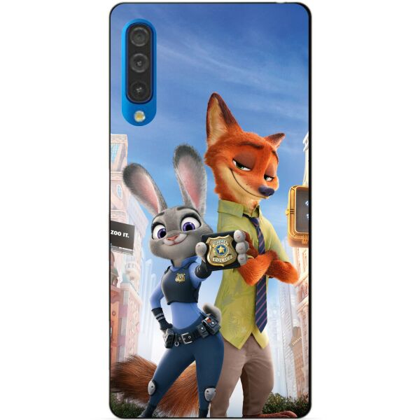 

Силиконовый чехол Candy для Samsung A50 2019 Galaxy A505f с рисунком Зверополис
