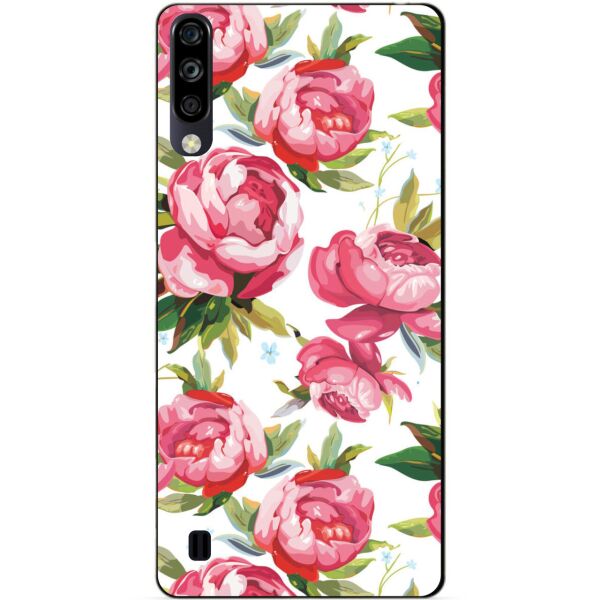 

Силиконовый чехол бампер Candy для ZTE Blade A7 2020 с рисунком Пионы