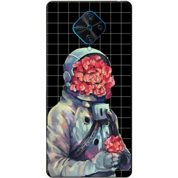 

Силиконовый бампер чехол Candy для Vivo V17 с рисунком Букет цветов