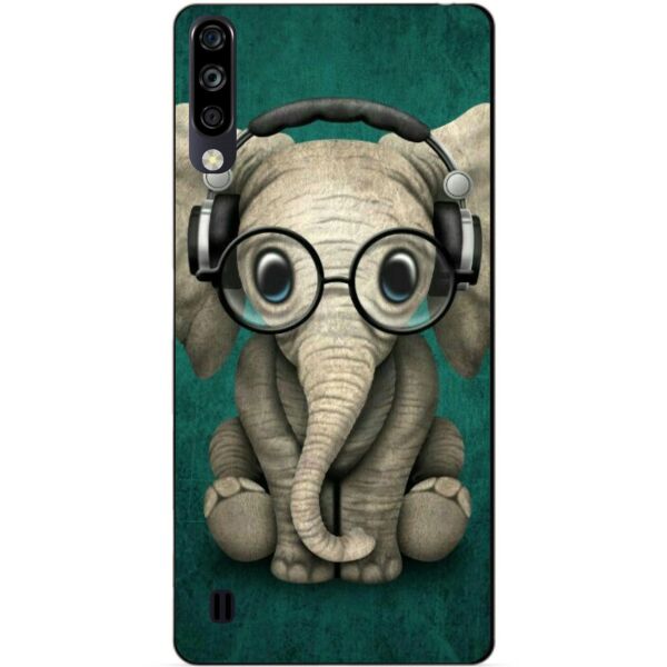 

Силиконовый чехол бампер Candy для ZTE Blade A7 2020 с рисунком Слоник