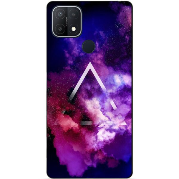 

Силиконовый бампер чехол Candy для Oppo A15 A15s с рисунком Космос