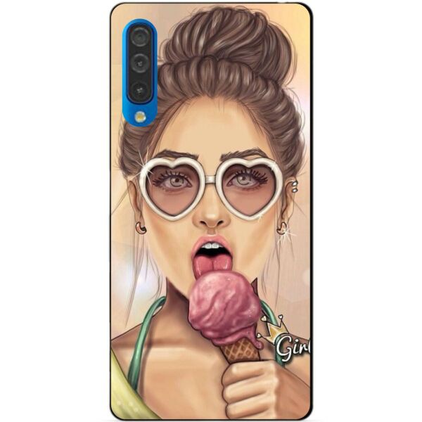 

Силиконовый чехол Candy для Samsung A50 2019 Galaxy A505f с рисунком Мороженое
