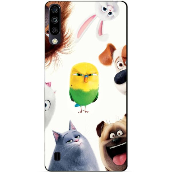

Силиконовый чехол бампер Candy для ZTE Blade A7 2020 с рисунком Тайная жизнь домашних животных