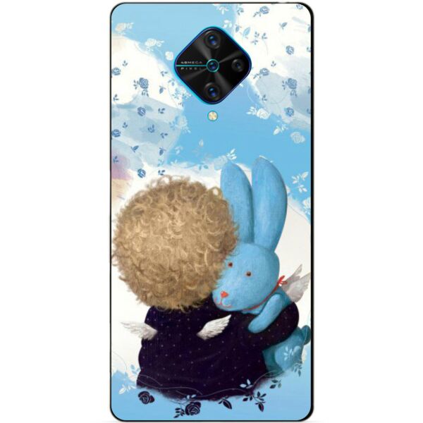 

Силиконовый бампер чехол Candy для Vivo V17 с рисунком Зайка Гапчинская