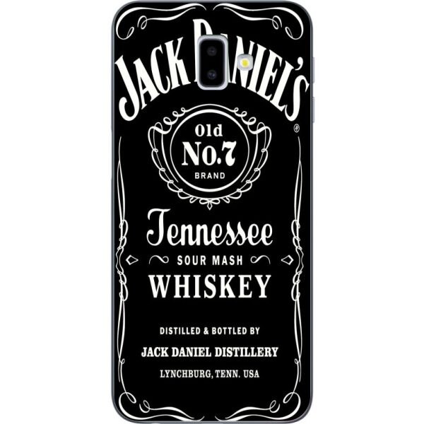 

Силиконовый бампер Candy для Samsung J6 Plus Galaxy J610 с рисунком Jack Daniel's