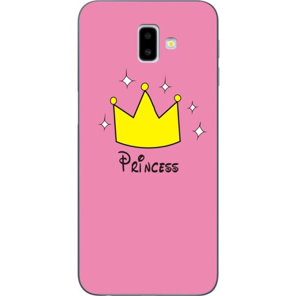 

Силиконовый бампер Candy для Samsung J6 Plus Galaxy J610 с рисунком Princess