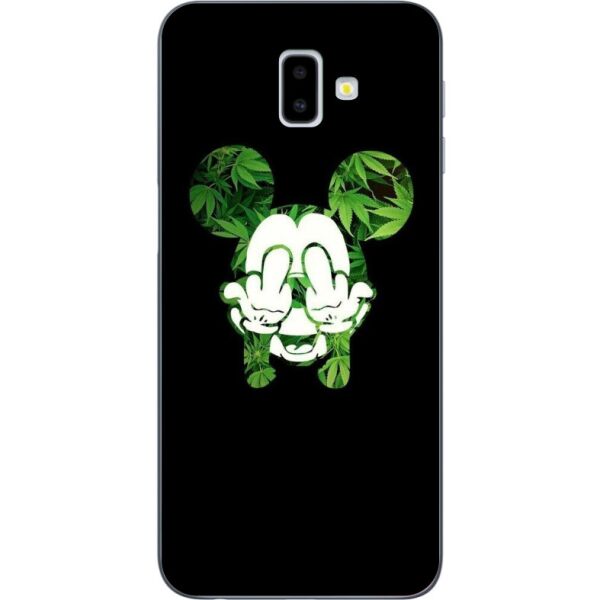 

Силиконовый бампер Candy для Samsung J6 Plus Galaxy J610 с рисунком Микки