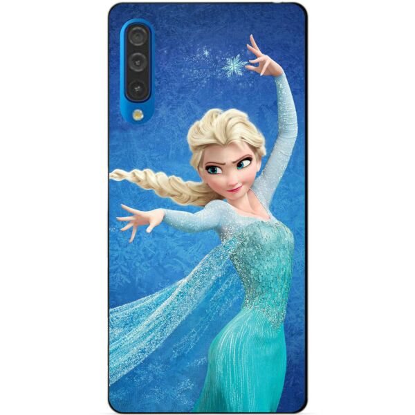 

Силиконовый чехол Candy для Samsung A50 2019 Galaxy A505f с рисунком Эльза