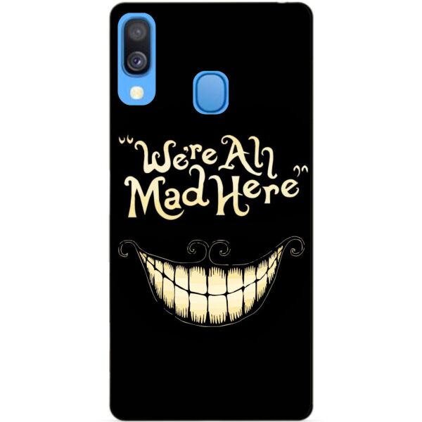 

Бампер силиконовый чехол Candy для Samsung A40 2019 Galaxy A405f с рисунком Улыбка