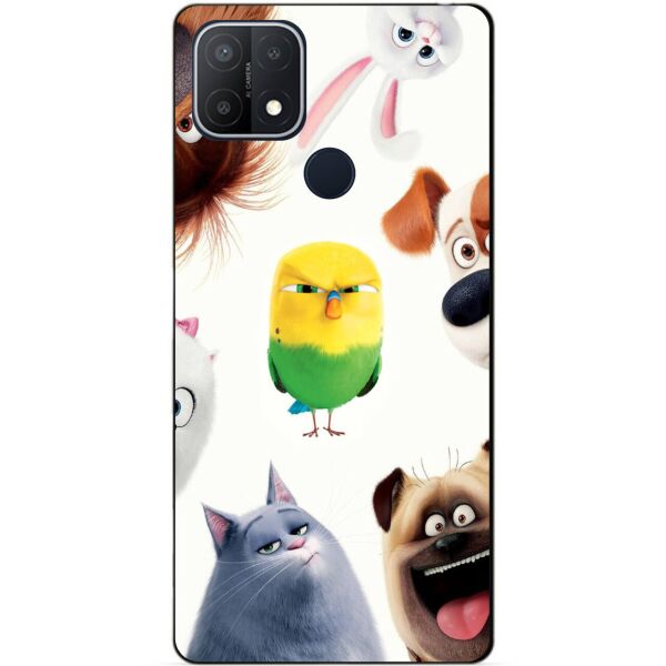 

Силиконовый бампер чехол Candy для Oppo A15 A15s с рисунком Тайная Жизнь Домашних Животных