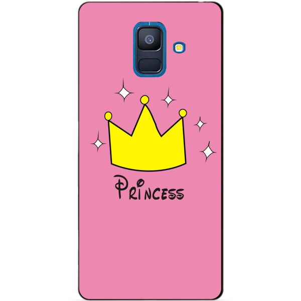 

Силиконовый чехол Candy для Samsung A6 2018 с рисунком Princess