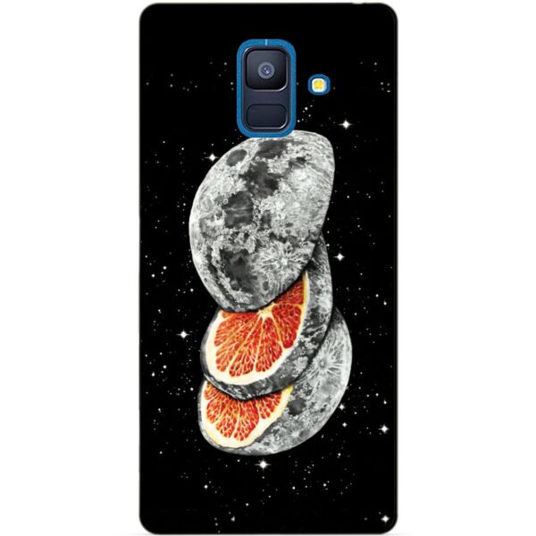 

Силиконовый чехол Candy для Samsung A6 2018 с рисунком Грейпрут