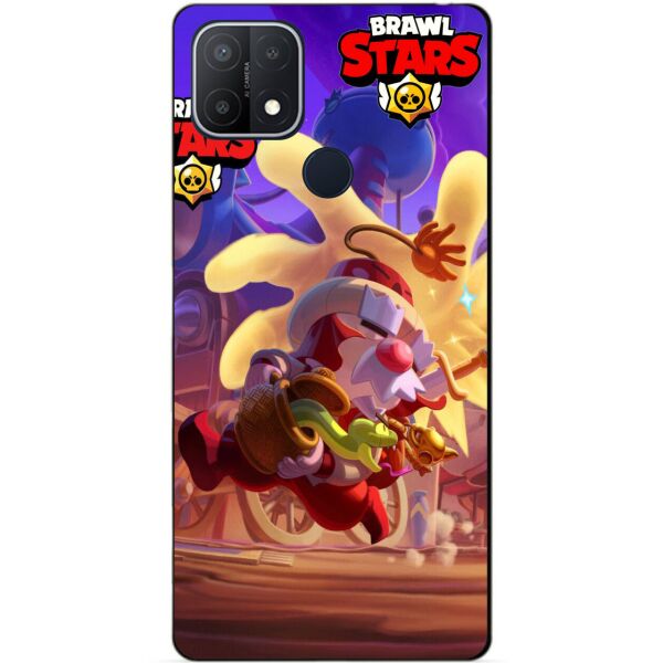 

Силиконовый бампер чехол Candy для Oppo A15 Бравл Старс Базар Тары Гэйл